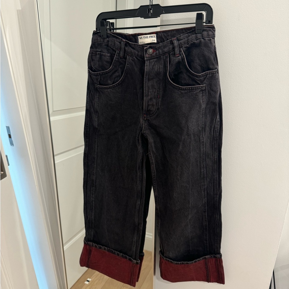 We The Free Cuffed Low Rise Jean